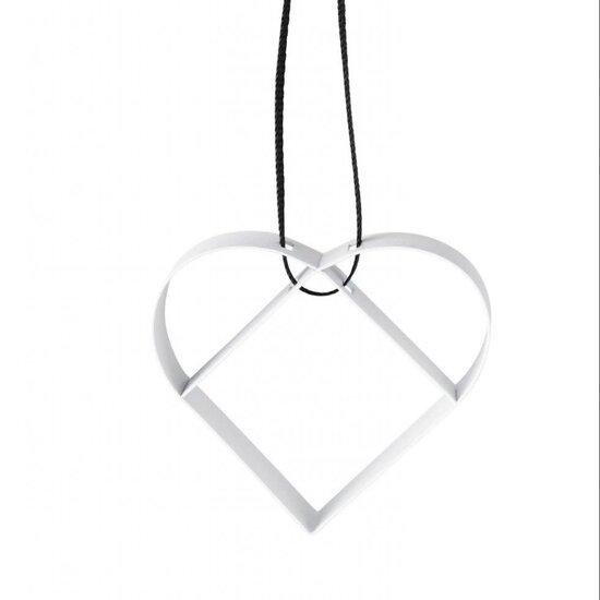 Stelton stelton figura kersthanger hart wit
