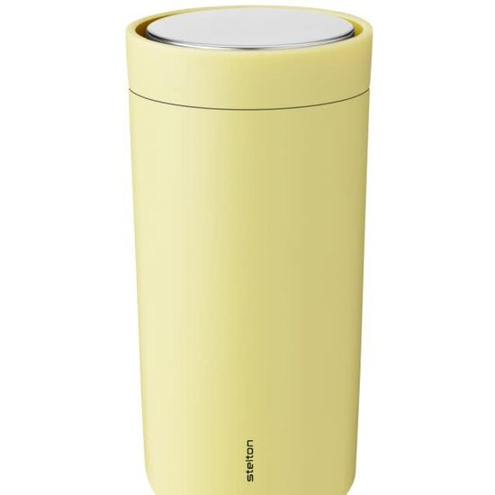 Stelton stelton to go click steel soft yellow 0.4dl