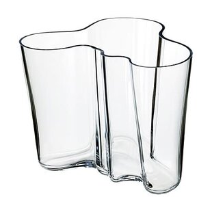 iittala aalto vase 160mm clear