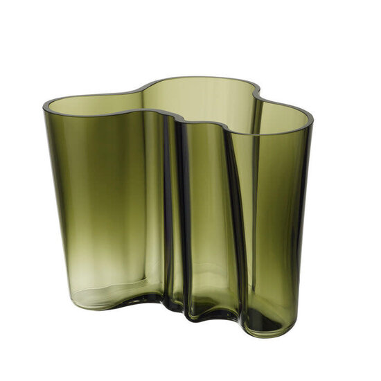 Iittala Aalto vase 160mm moss green