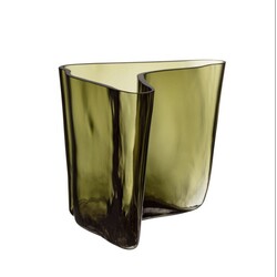 iittala aalto vase 175x140mm mossgreen