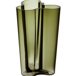 iittala aalto vase 251mm moss green