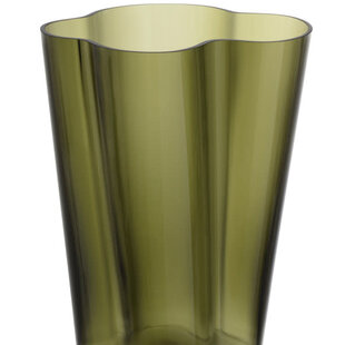 iittala aalto vase 270mm moss green