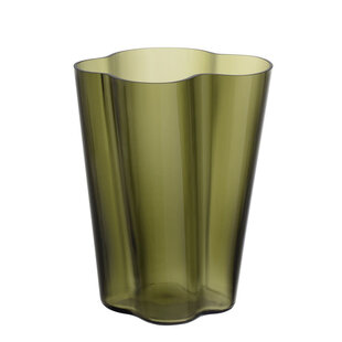 iittala aalto vase 270mm moss green