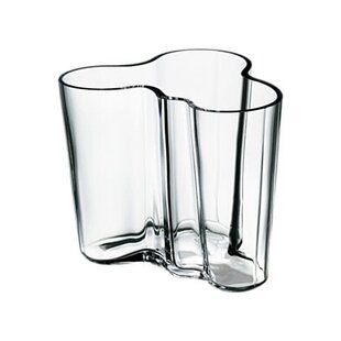 iittala aalto vase 95mm clear