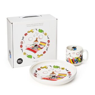 arabia moomin kinderservies little my