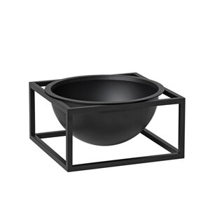 by Lassen kubus bowl centerpiece groot zwart