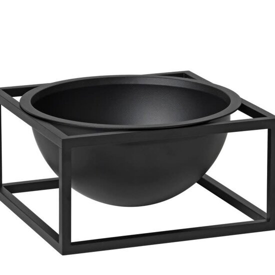 By Lassen by Lassen kubus bowl centerpiece groot zwart