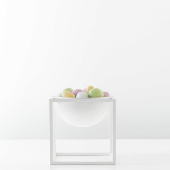 By Lassen by Lassen kubus bowl klein wit