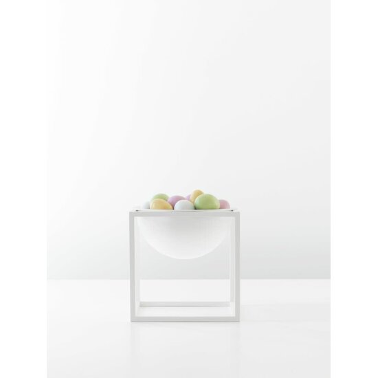 By Lassen by Lassen kubus bowl klein wit