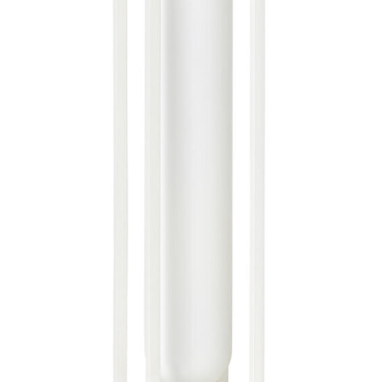 by Lassen kubus vaas Flora wit