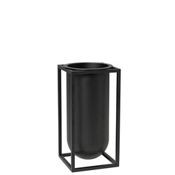 by lassen vaas lily zwart