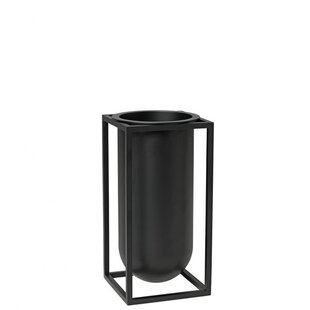 by lassen vaas lily zwart