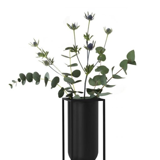 By Lassen by Lassen kubus vaas Lolo zwart