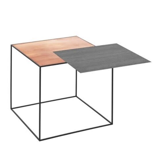 By Lassen by Lassen twin table koper/zwart