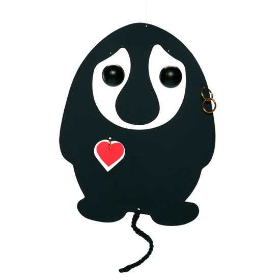 Flensted Mobiles flensted mobiles puffing-troll zwart