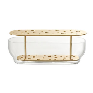 Fritz Hansen vaas ikebana long brass