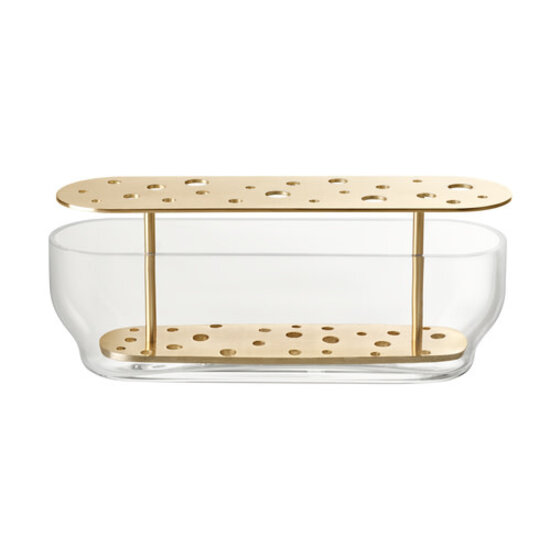 Fritz Hansen Fritz Hansen vaas ikebana long brass