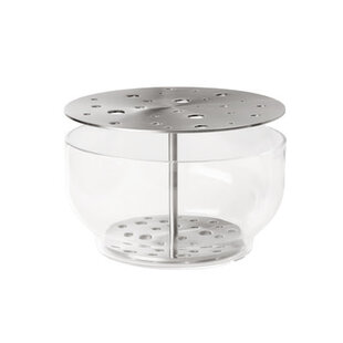 Fritz Hansen vaas ikebana  large stainless steel