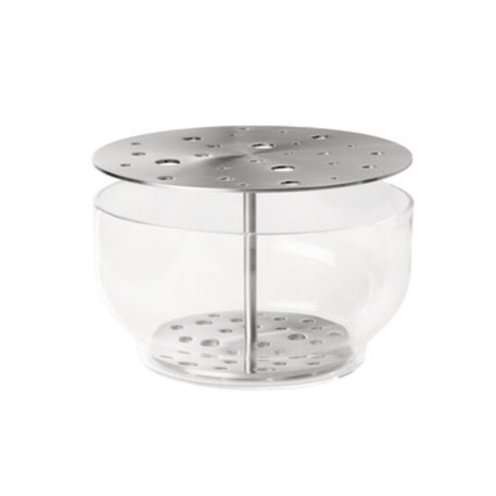 Fritz Hansen Fritz Hansen vaas ikebana  large stainless steel