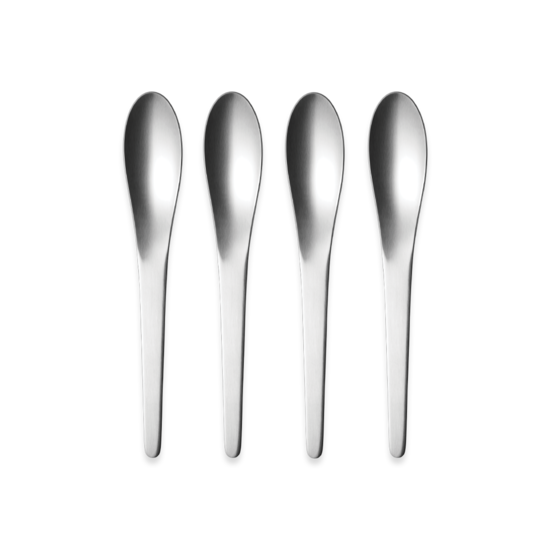 Georg Jensen dessertlepels large Arne Jacobsen 4 st.