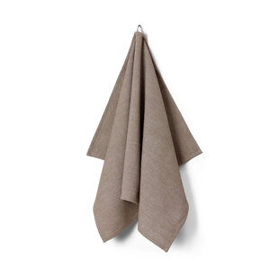 Georg Jensen Damask keukendoek original weave walnut