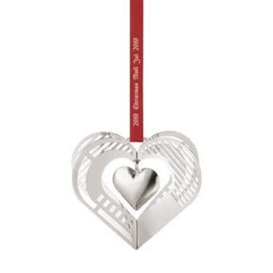 Georg Jensen Georg Jensen jaarstuk 2019 hart palladium