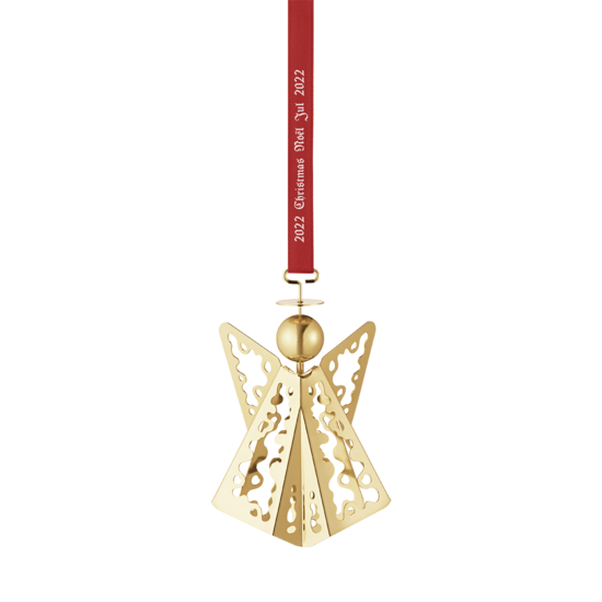 Georg Jensen Georg Jensen jaarstuk 2022 kanten engel goud