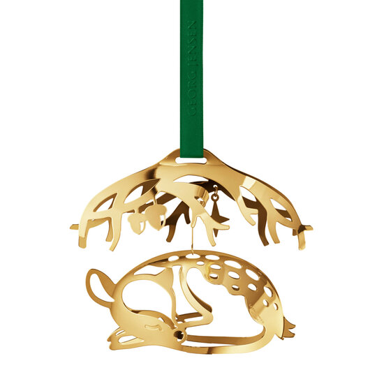 Georg Jensen jaarstuk 2023 hert goud