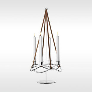 Georg Jensen season kandelaar extensie mirror glanzend