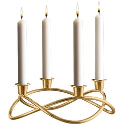 Georg Jensen season kandelaar goud