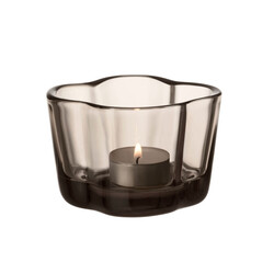 iittala aalto tealight candleholder 60mm linen