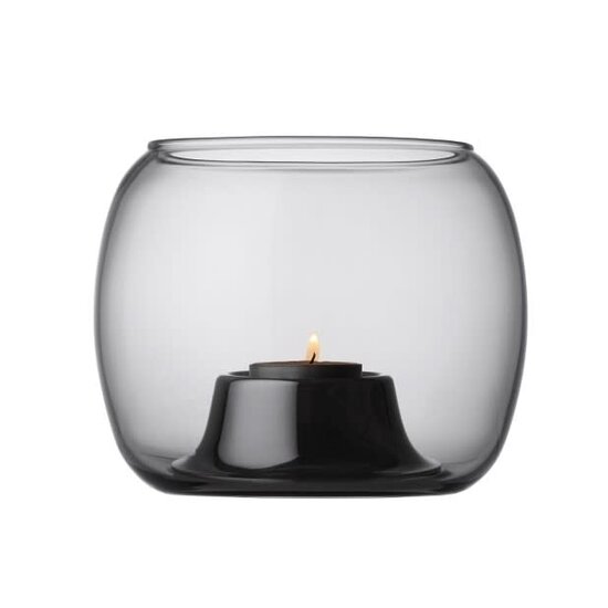 Iittala iittala Kaasa tealight candl.h. 141x115mm grey