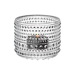 iittala kastehelmi candleholder 64 mm clear