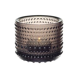 iittala kastehelmi tealight candleholder 64 mm linen