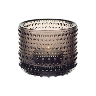 iittala kastehelmi tealight candleholder 64 mm linen