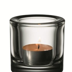iittala kivi candleholder 60mm  clear