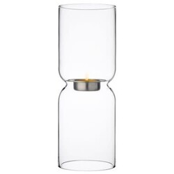 Lantern  tealight candleholder 250mm clear