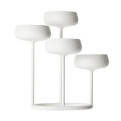 iittala Nappula candelabra 251x263mm white