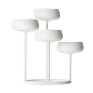 iittala Nappula candelabra 251x263mm white