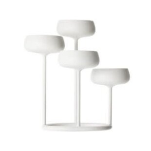 iittala Nappula candelabra 251x263mm white
