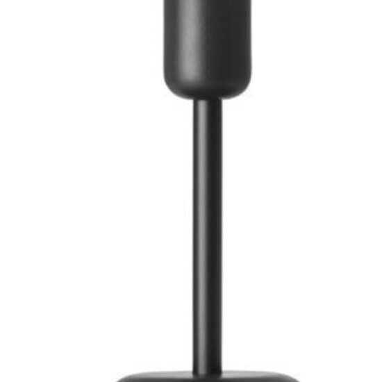 Iittala iittala nappula candle holder 183mm dark grey