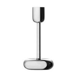 iittala nappula candle holder 183mm steel