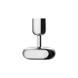 iittala nappula candle holder 107mm steel