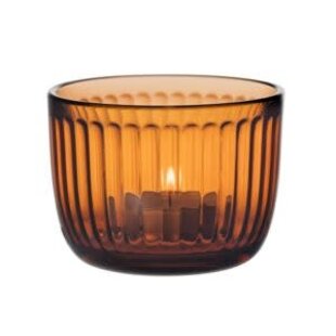 iittala raami tealight candle holder 90mm seville-orange