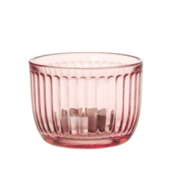 Iittala iittala raami tealight candle holder 90mm salmon pink