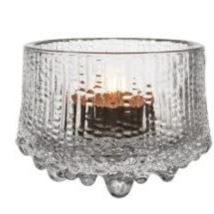 iittala ultima thule teal.candleh. 65mm clear
