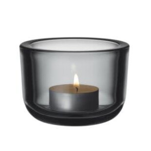 iittala valkea  candleholder 60mm grey