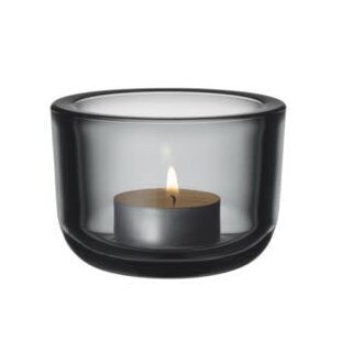 Valkea tealight candleholder 60mm grey
