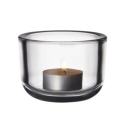 Valkea tealight candleholder 60mm clear